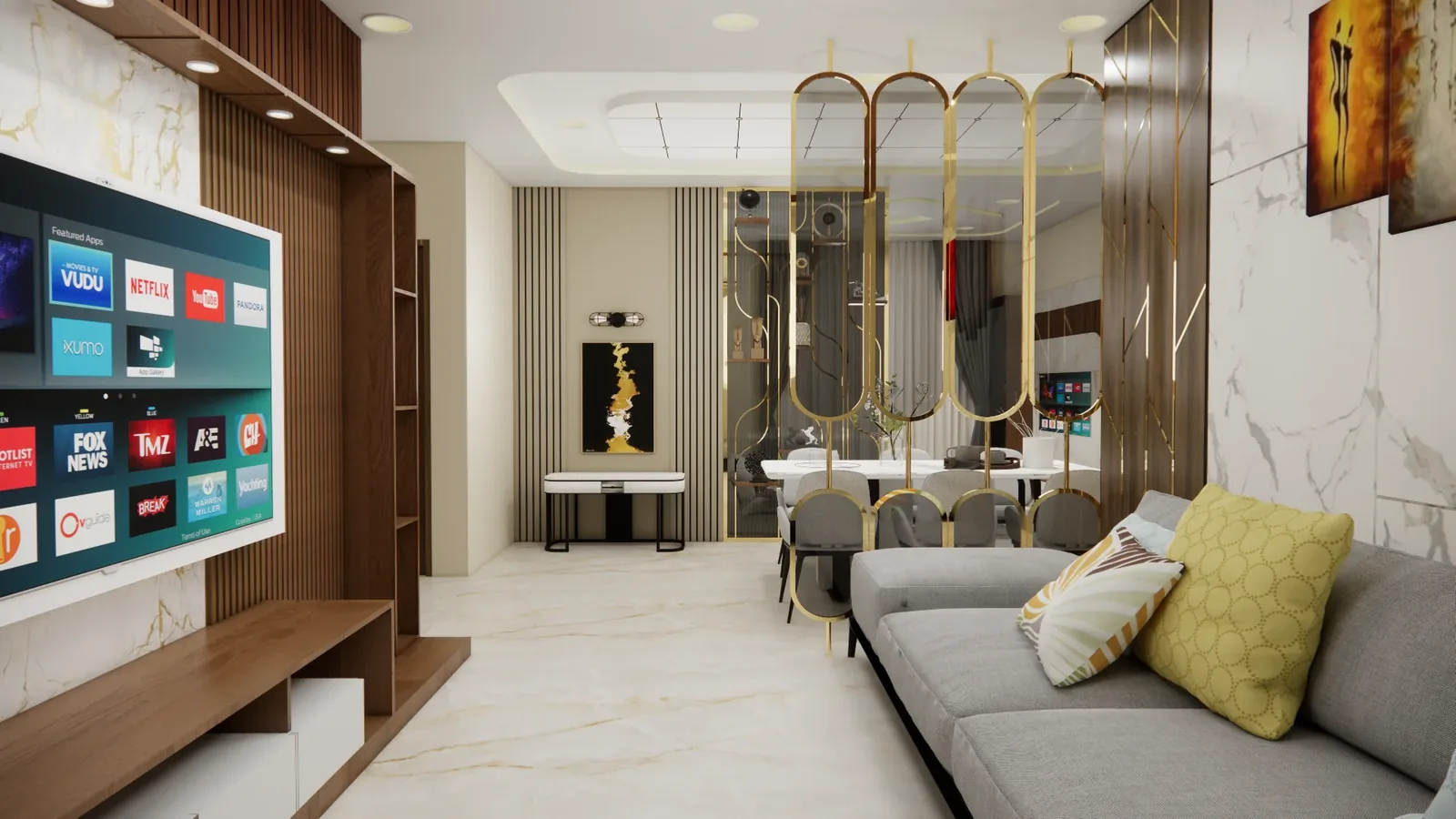 Luxury Master Bedroom Interior